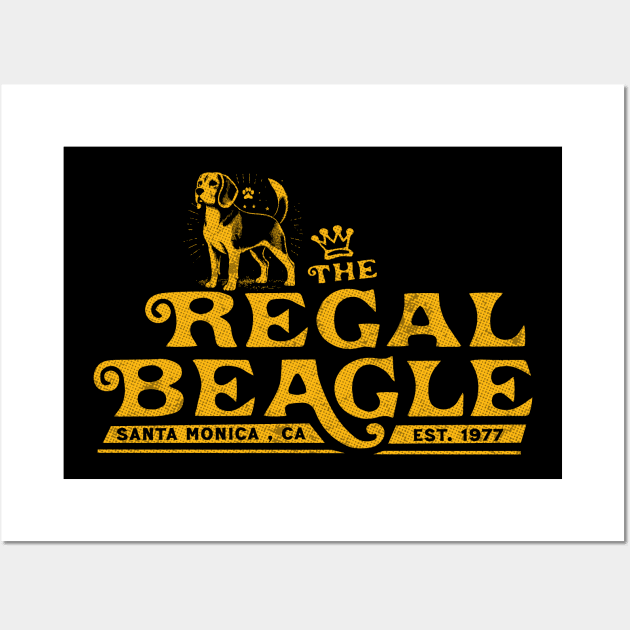 The Regal Beagle | Santa Monica, CA Wall Art by Trendsdk